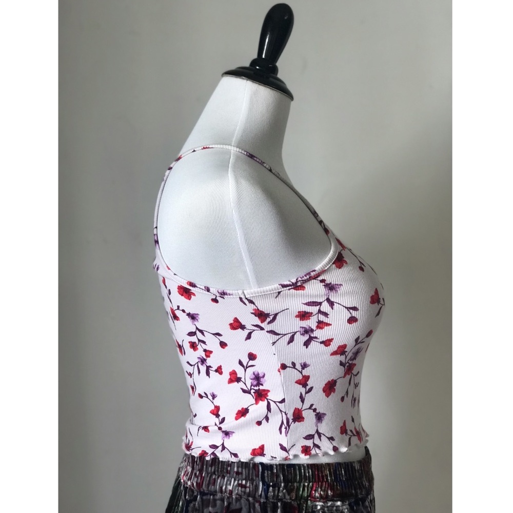 Flower Print Tank Top - Picture 2 of 3